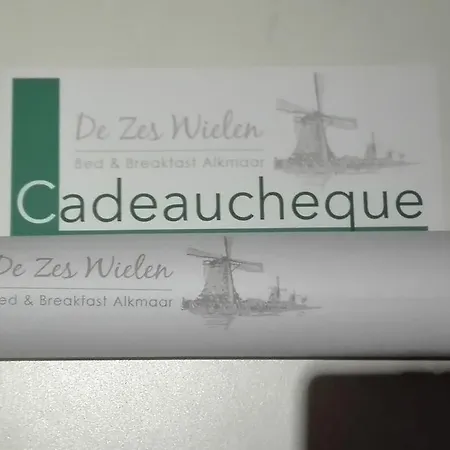 De Zes Wielen Bed and breakfast